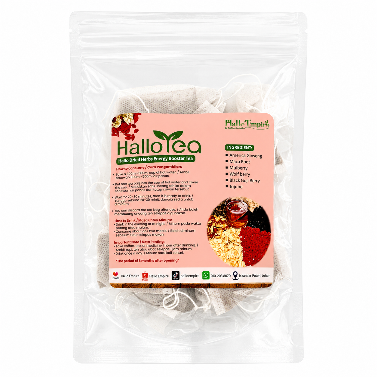V2- Hallo Natural Energy Booster